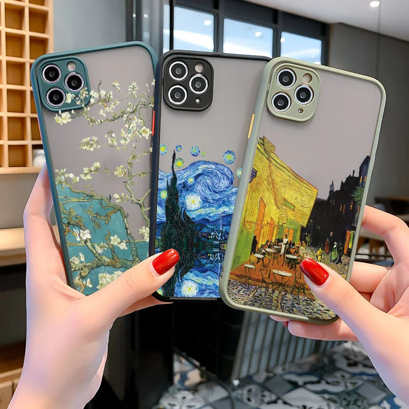 Oil painting styled cases